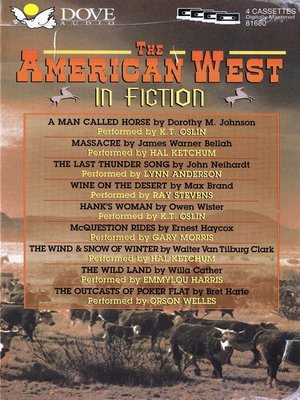 cover image of The American West in Fiction